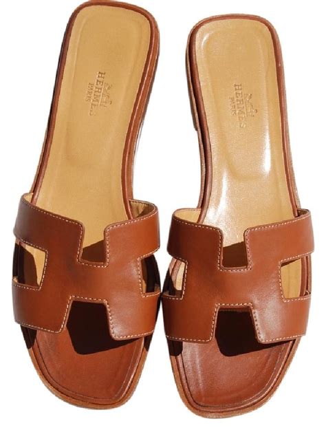 real real hermes flats